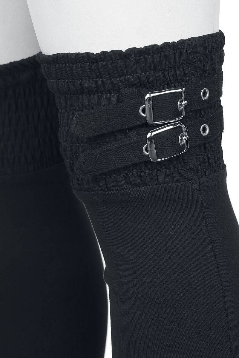 EMP Kniestrümpfe schwarz von Gothicana by EMP Online