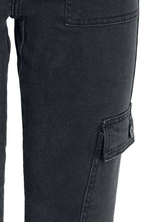 EMP "NMMoni HW Utility Cargo Ank" Cargohose schwarz von Noisy May Sonderangebot