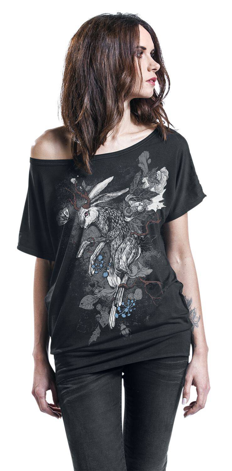 EMP T-Shirt schwarz von Full Volume by EMP Online Shopping