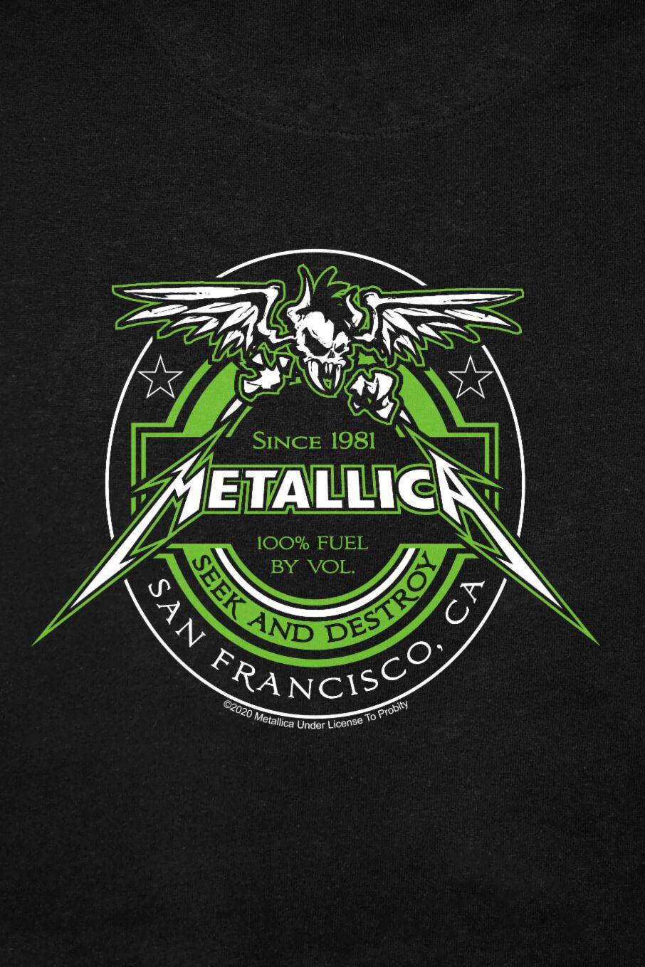 EMP "Metal-Kids - Fuel" Kinder-Kapuzenjacke schwarz von Metallica Jubiläumsangebot