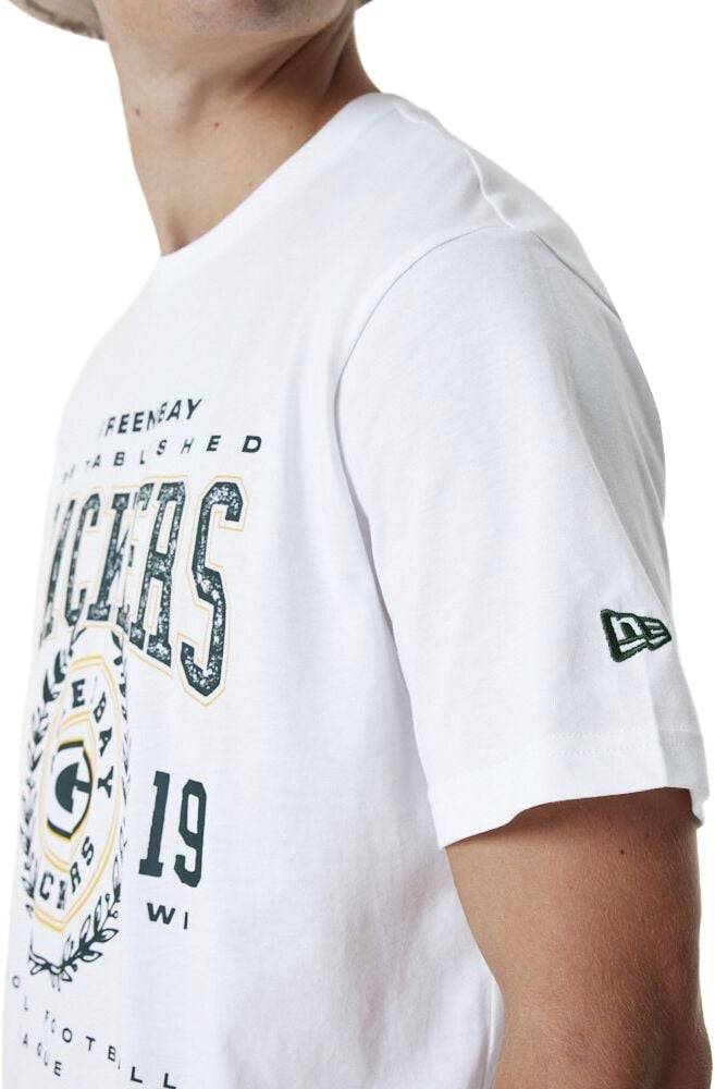 EMP "Green Bay Packers - Graphic Tee" T-Shirt weiß von New Era - NFL Top Angebot