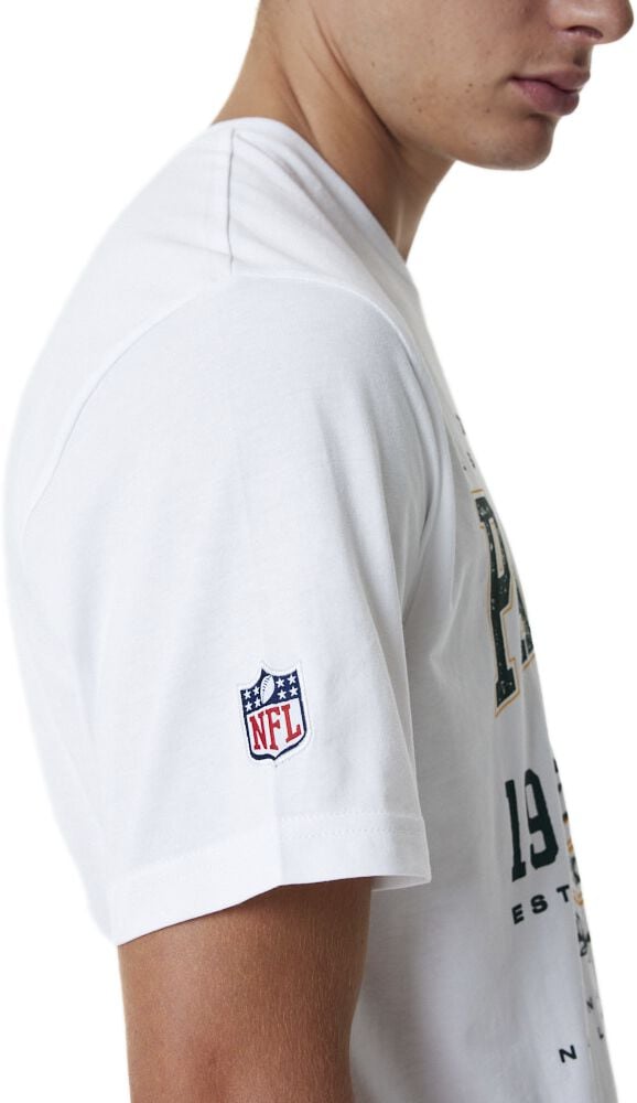 EMP "Green Bay Packers - Graphic Tee" T-Shirt weiß von New Era - NFL Top Angebot