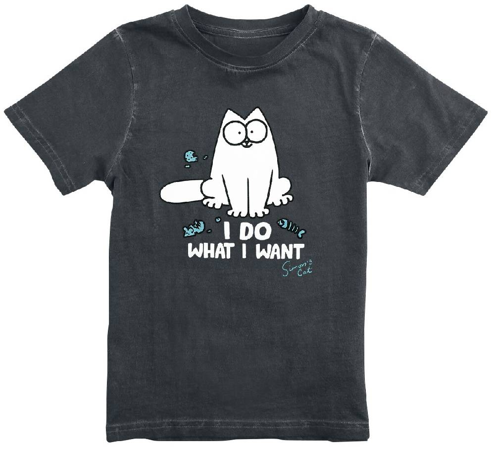 EMP "I Do What I Want" T-Shirt multicolor von Simon's Cat Riesige Ersparnisse