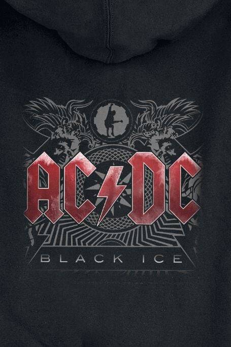 EMP "Metal-Kids - Black Ice" Baby-Kapuzenjacke schwarz von AC/DC Tiefpreis