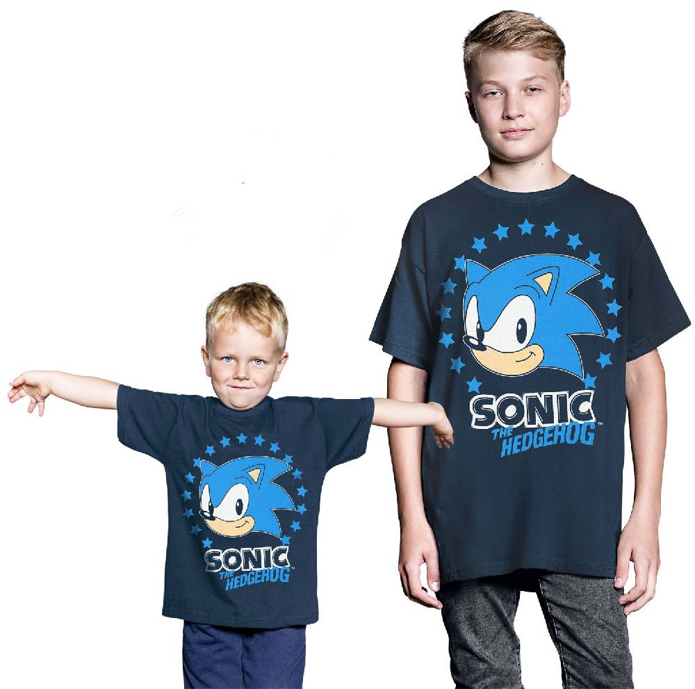 EMP "Kids - Stars" T-Shirt blau von Sonic The Hedgehog Wochenangebot