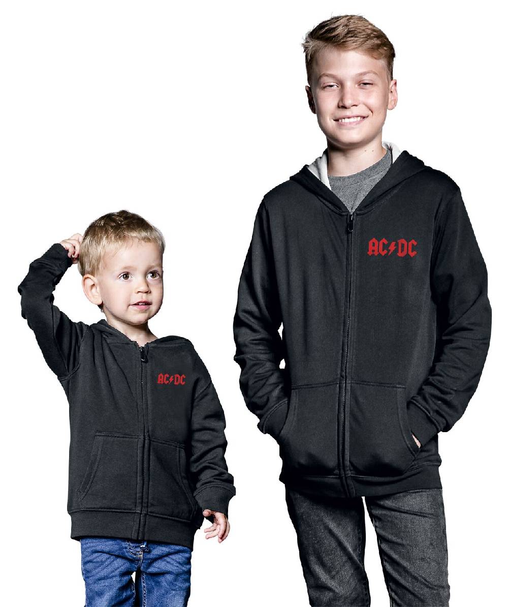 EMP "Metal-Kids - Black Ice" Kinder-Kapuzenjacke schwarz von AC/DC Bis zu 60% Rabatt