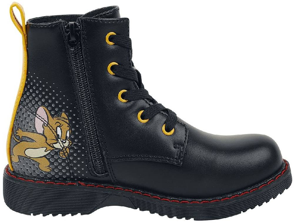 EMP "Kids - Cheese" Kinder Boots schwarz von Tom And Jerry Bis zu 65% Rabatt