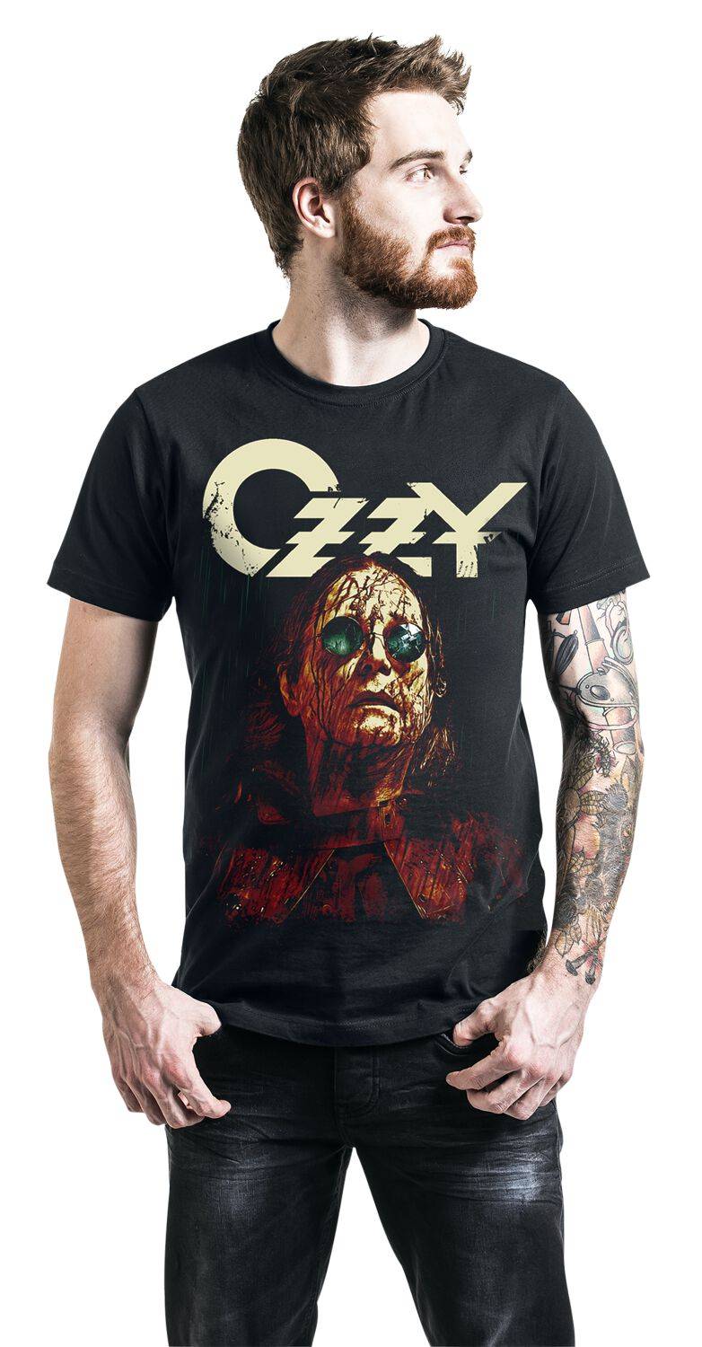 EMP "Black rain" T-Shirt schwarz von Ozzy Osbourne Verkauf