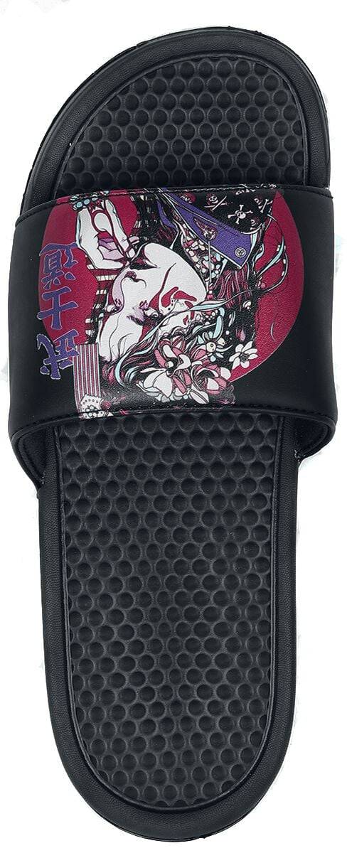 EMP "YAKUZA-ONNA" Sandale schwarz von NEOMACHI Fabrik Onlineshop