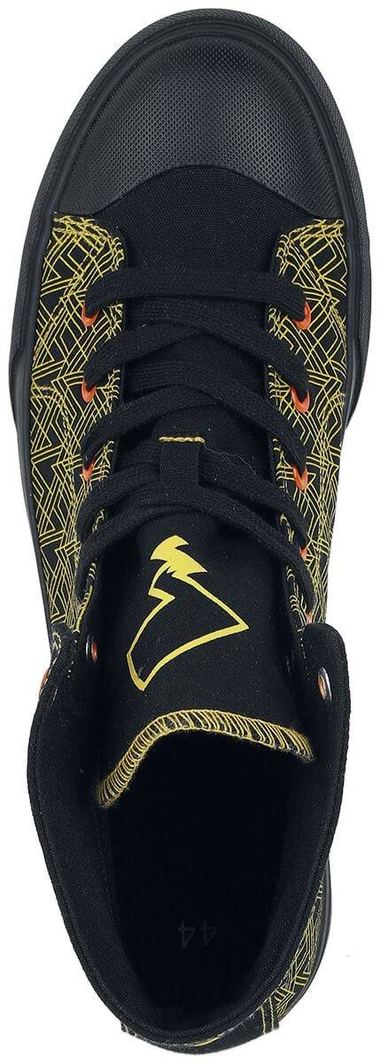 EMP "Pikachu" Sneaker high schwarz von Pokémon Fabrikpreis