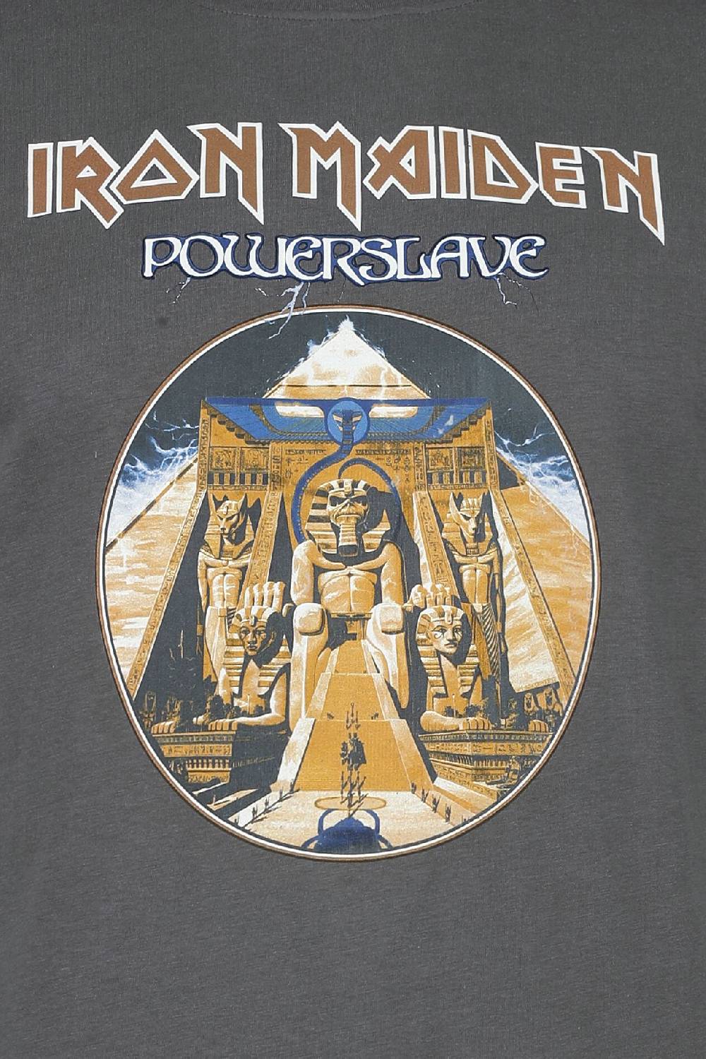 EMP "Powerslave" T-Shirt grau von Iron Maiden Exklusivangebot