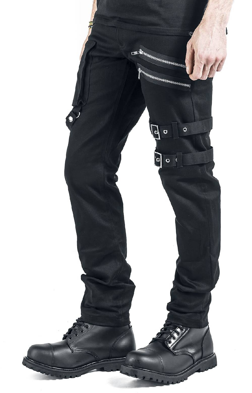 EMP "Ice Breaker" Jeans schwarz von Vixxsin Saisonschlussverkauf