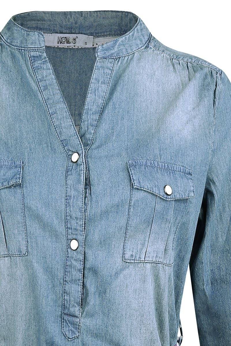 EMP "Patty" Bluse blau von Hailys Osterangebot