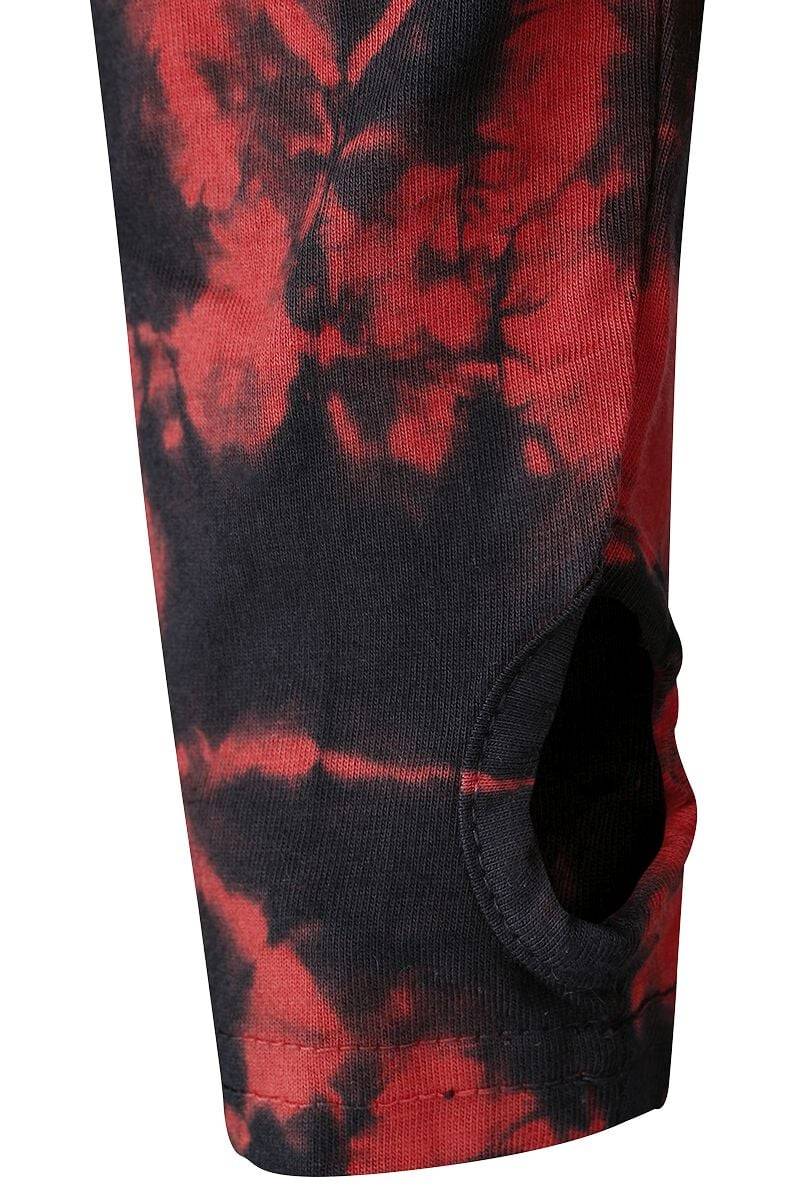 EMP "Morrigan Hood" Kapuzenpullover rot/schwarz von Innocent Muttertagsangebot