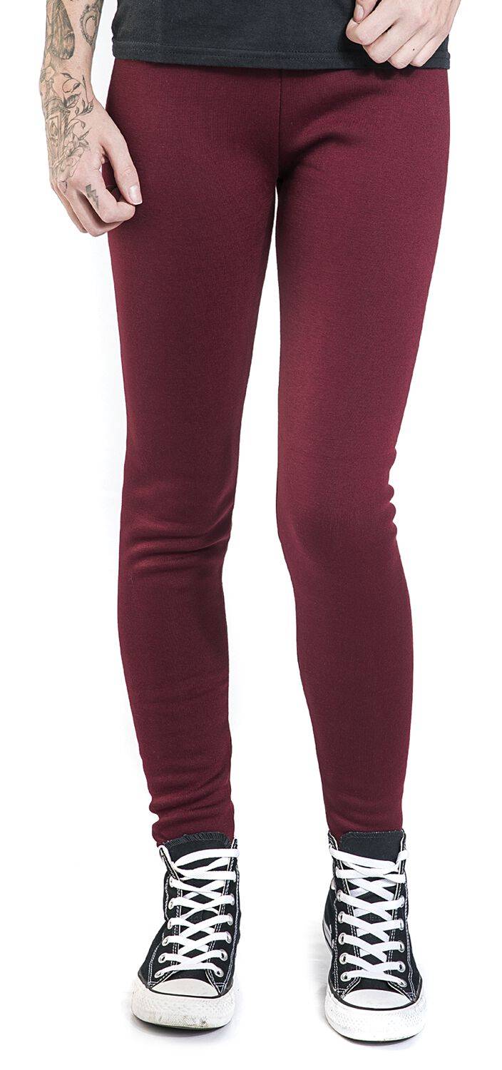 EMP "Gefütterte Winterleggings" Leggings rot von Ocultica Online Outlet