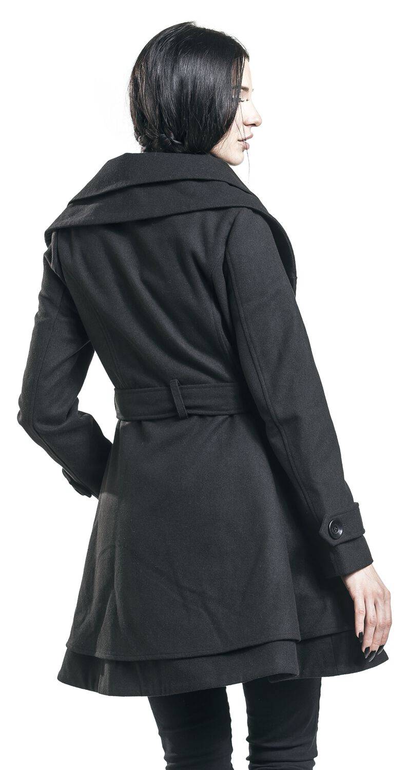 EMP Wintermantel schwarz von Black Premium by EMP Große Rabatte