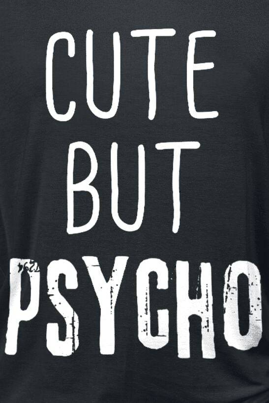 EMP "Cute But Psycho" Langarmshirt schwarz von Cute But Psycho Kauf eins, bekomm eins gratis