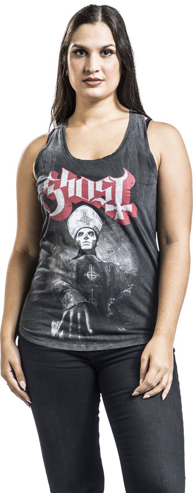 EMP "Papa Ring" Top anthrazit von Ghost Kostenlose Rückgabe