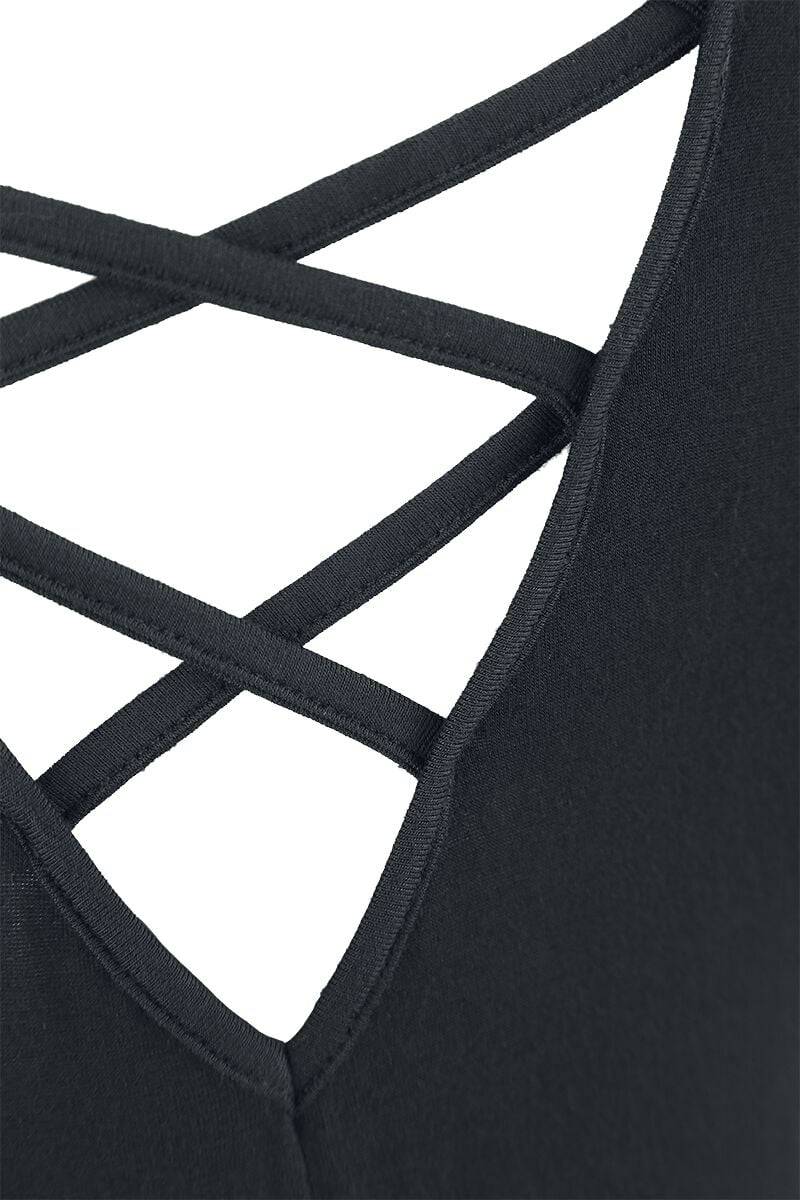 EMP "Top Lace Back" Kurzes Kleid schwarz von Black Premium by EMP Neueste Stile