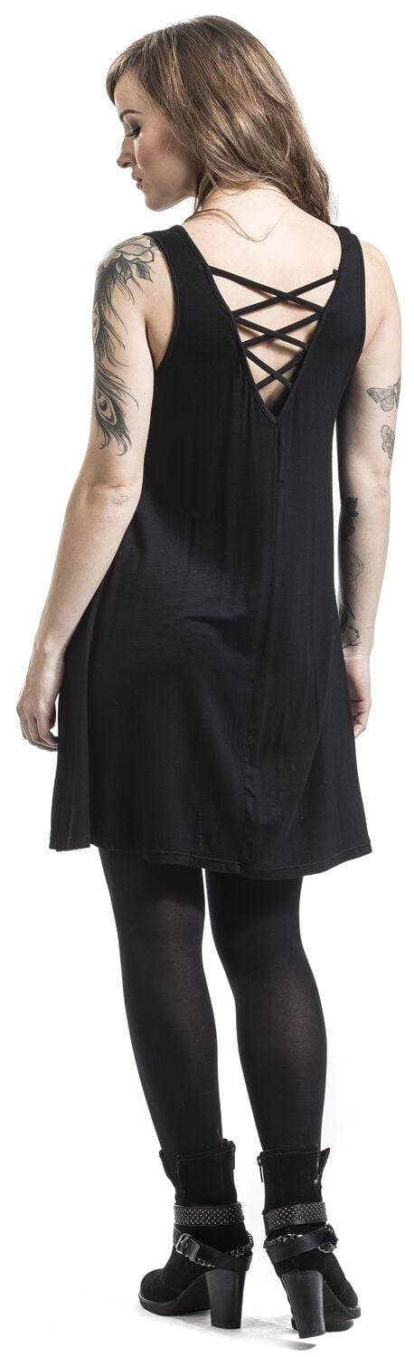 EMP "Top Lace Back" Kurzes Kleid schwarz von Black Premium by EMP Neueste Stile
