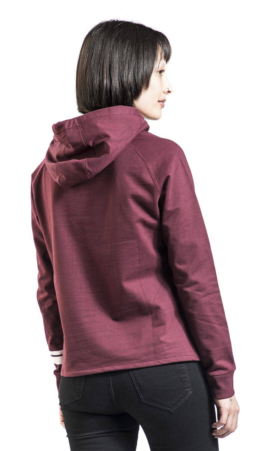 EMP "CALLANISH" Kapuzenpullover dunkelrot von Lonsdale London Bis zu 60% Rabatt