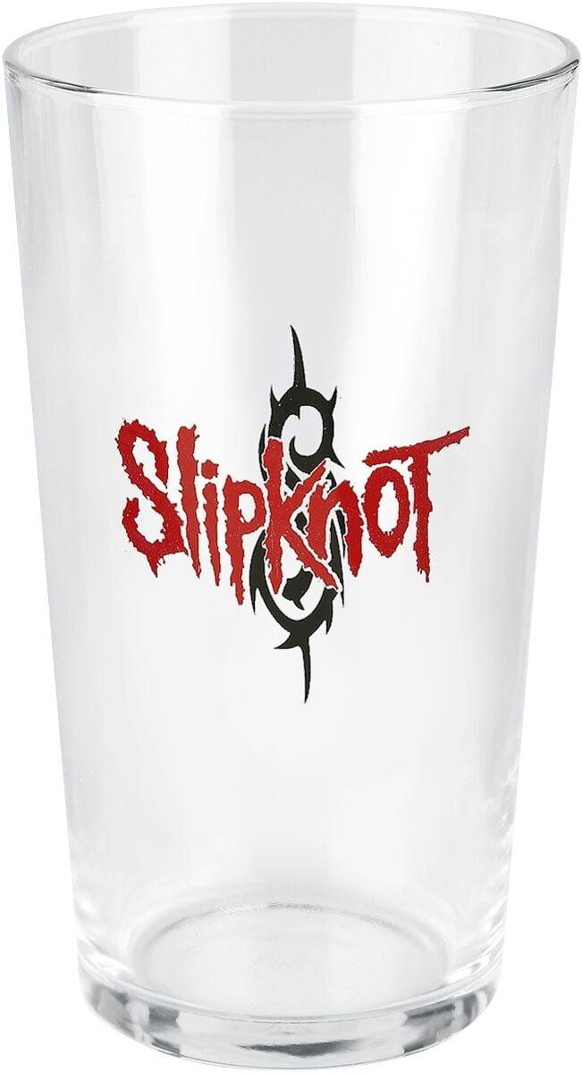 EMP "Slipknot Logo" Bierglas klar von Slipknot Bis zu 65% Rabatt