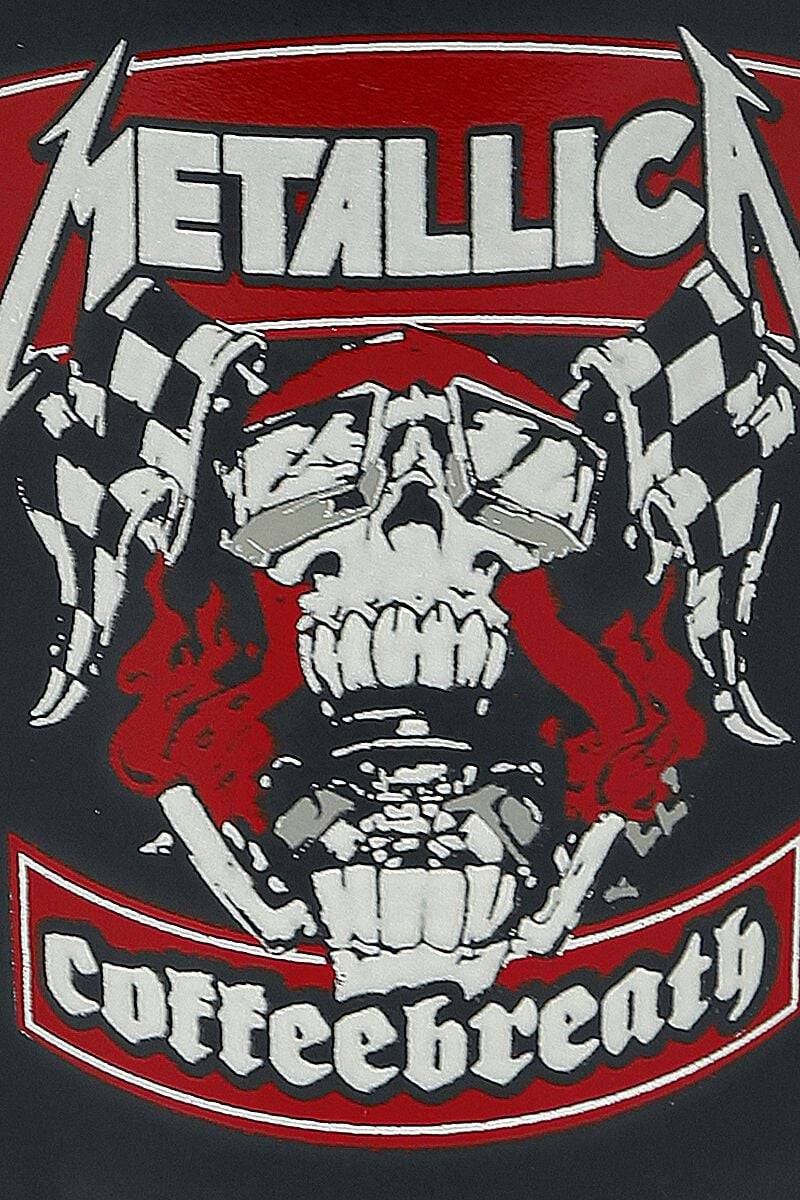 EMP "Coffeebreath" Tasse mattschwarz von Metallica Nur für heute