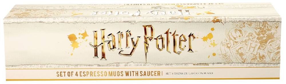 EMP "Häuser - Espresso Tassen" Tassen-Set von Harry Potter Sonderangebot der Fabrik
