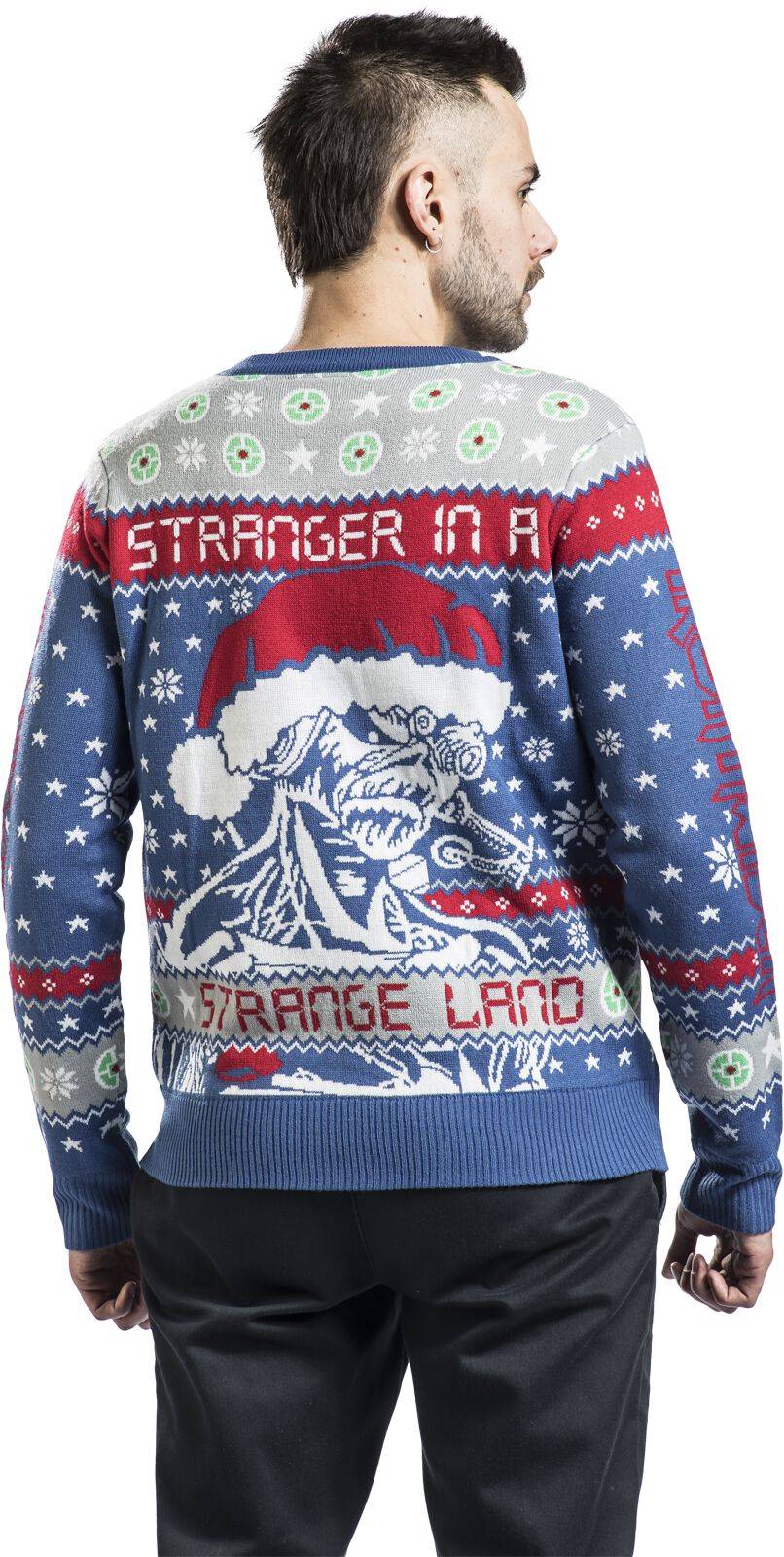EMP "Holiday Sweater 2024" Weihnachtspullover multicolor von Iron Maiden Outlet