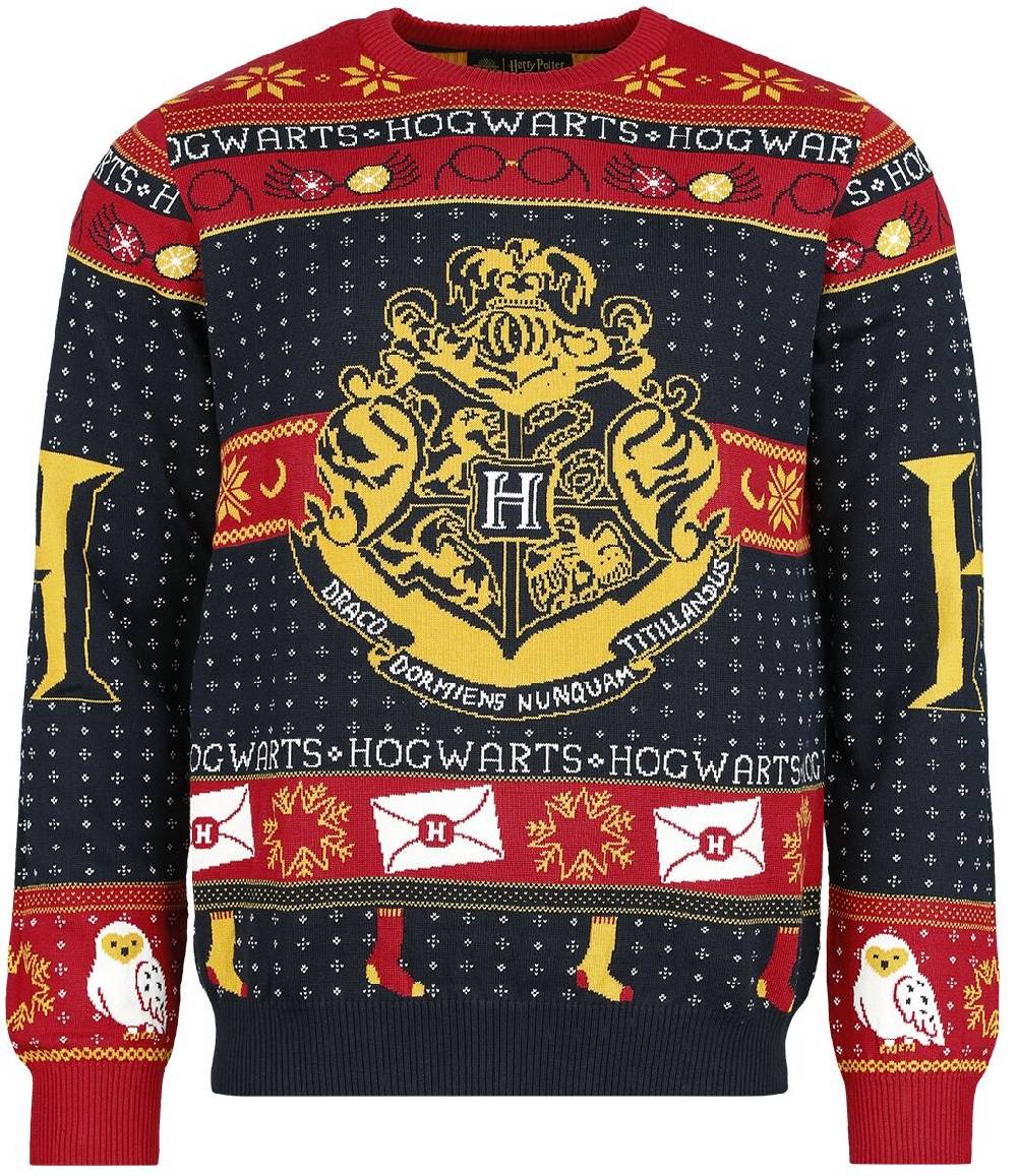 EMP "Hogwarts" Weihnachtspullover multicolor von Harry Potter Verkauf