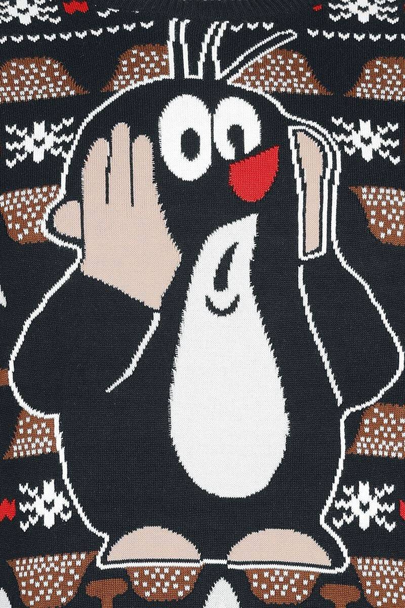 EMP "Der kleine Maulwurf" Weihnachtspullover multicolor von Der kleine Maulwurf Schlussverkauf