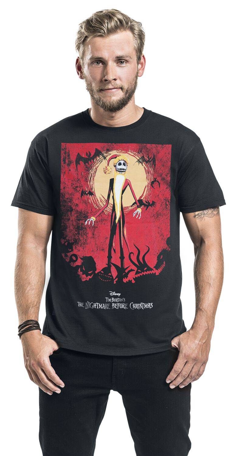 EMP "Scary Christmas Jack" T-Shirt schwarz von The Nightmare Before Christmas Lagerräumung