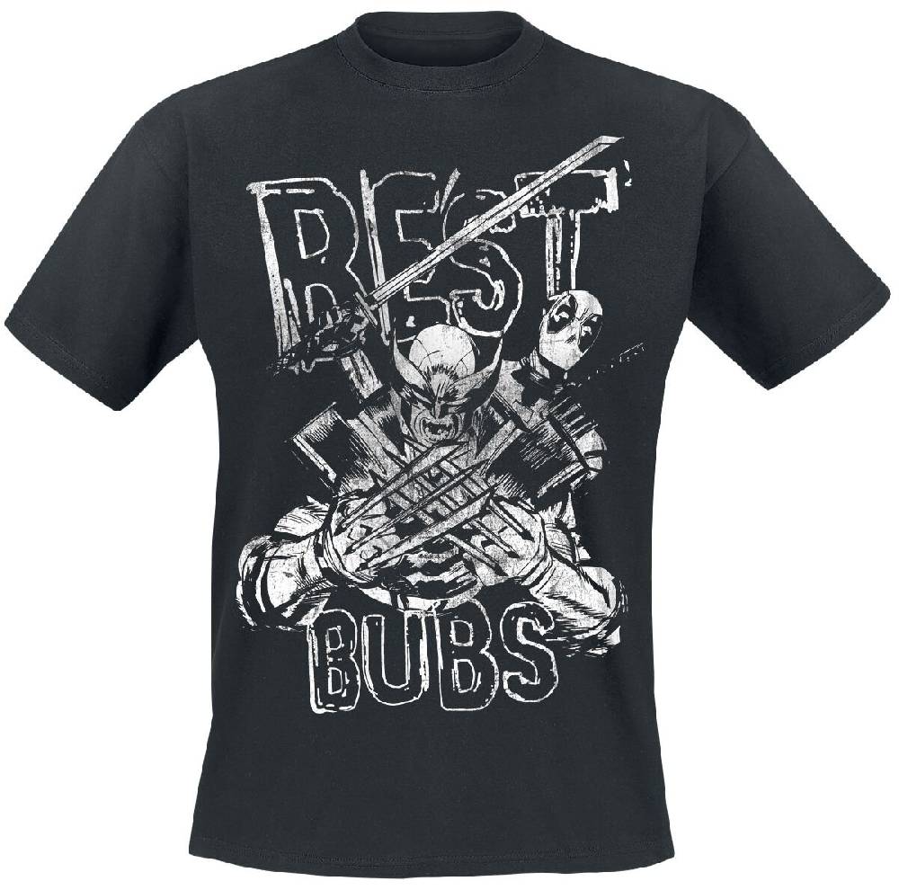 EMP "Best Bubs" T-Shirt schwarz von Deadpool