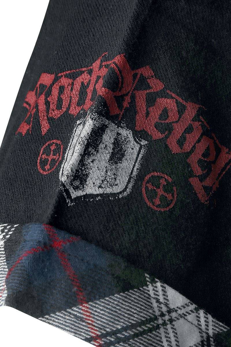 EMP Kurzarmhemd schwarz von Rock Rebel by EMP Tägliche Deals