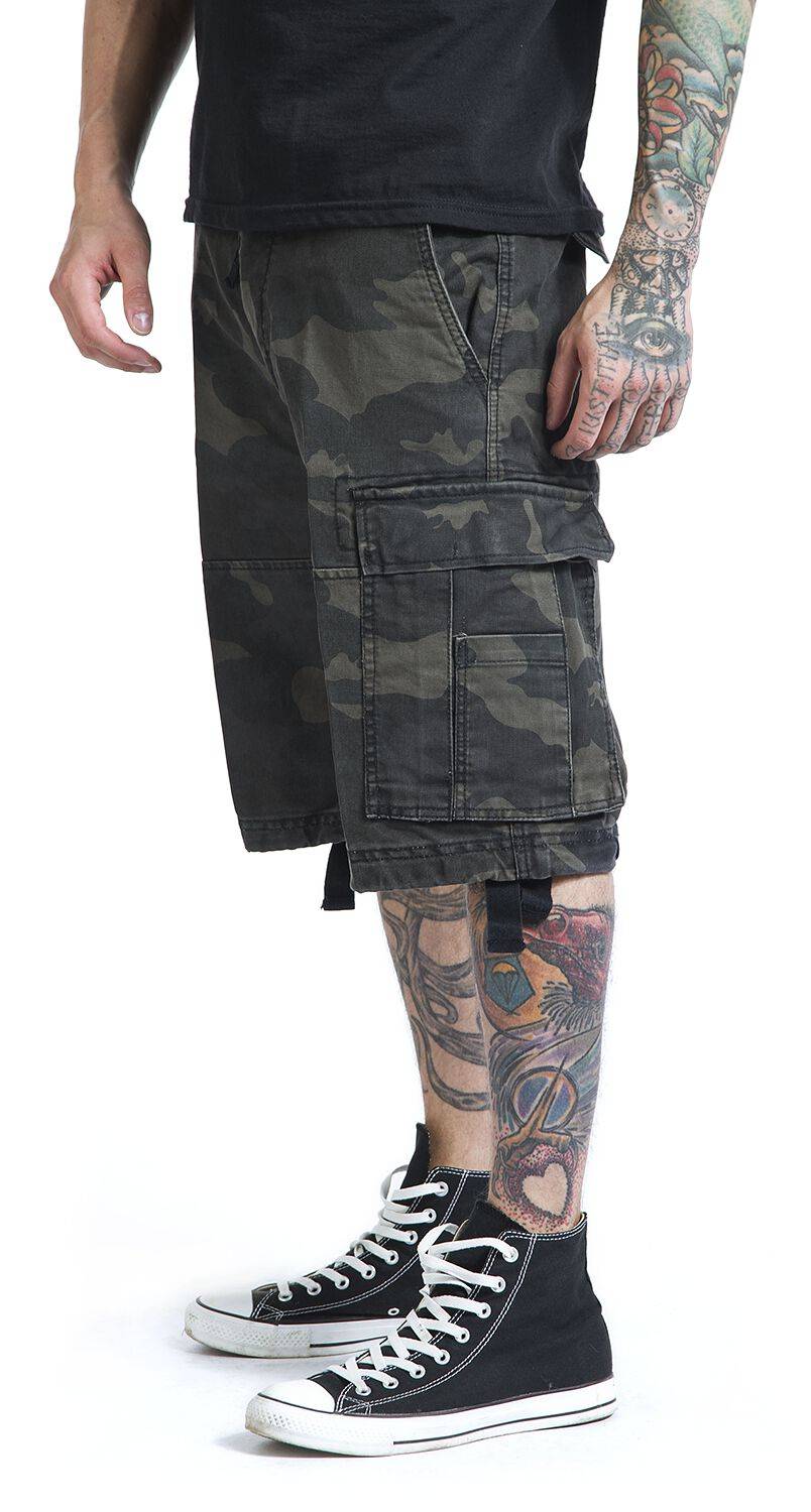 EMP "Vintage Shorts" Short darkcamo von Brandit Tiefpreis
