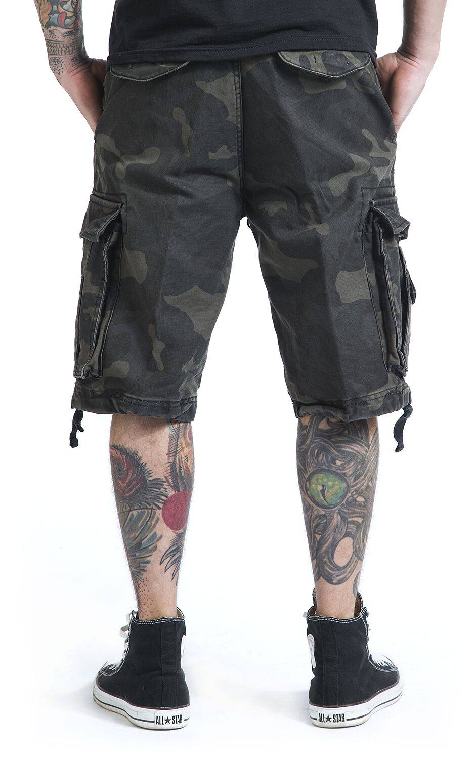 EMP "Vintage Shorts" Short darkcamo von Brandit Tiefpreis