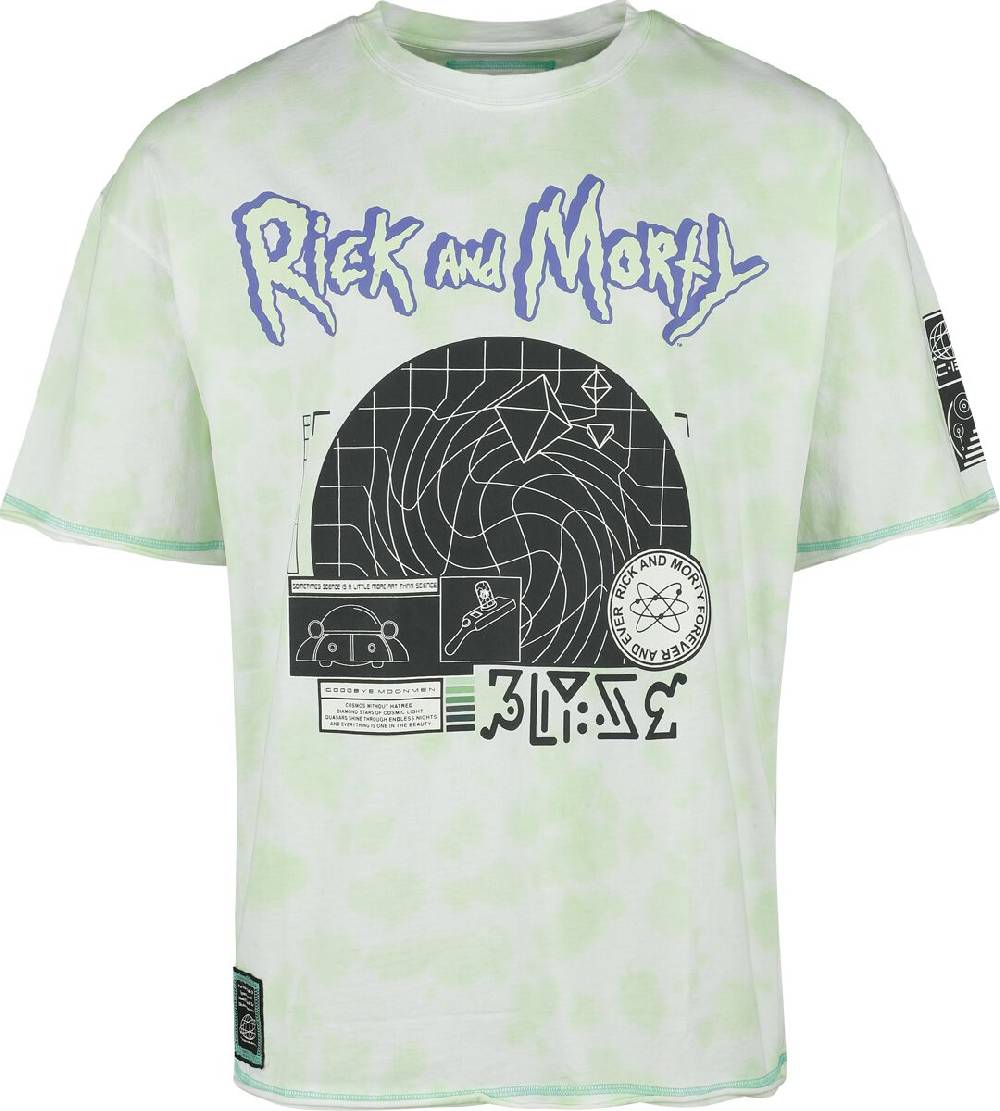 EMP "Goodbye Moonmen" T-Shirt grün von Rick And Morty Wochenangebot