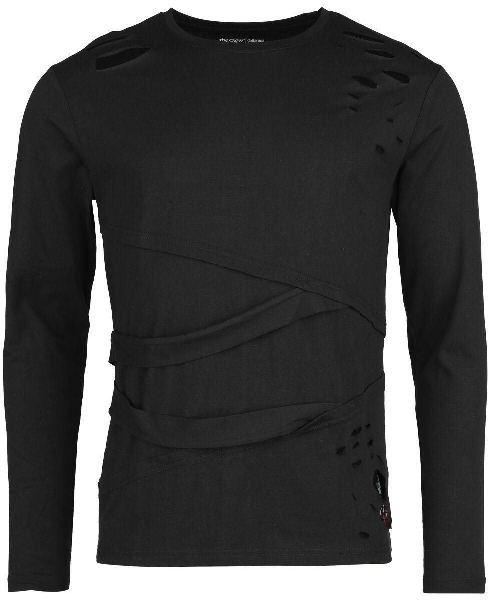 EMP Langarmshirt schwarz von Gothicana by EMP Kostenlose Rückgabe