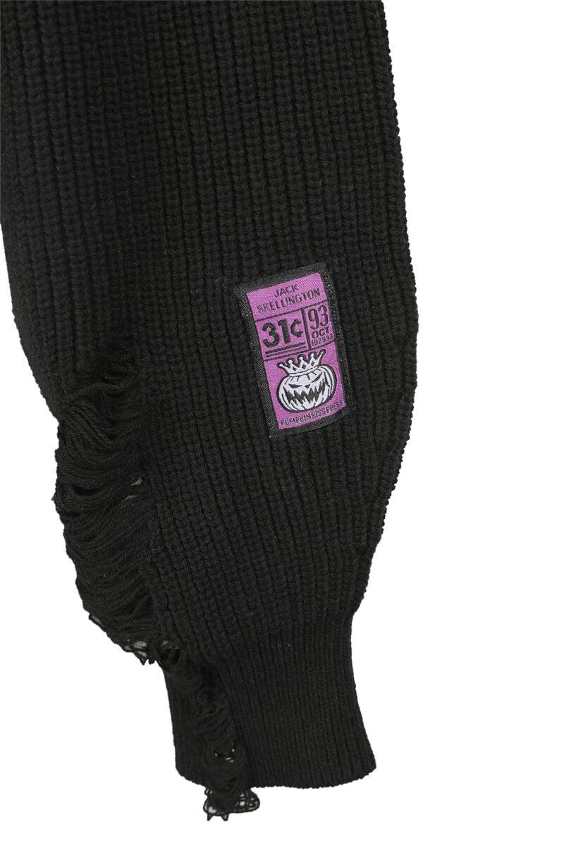 EMP "Snake" Cardigan schwarz von The Nightmare Before Christmas Neueste Stile