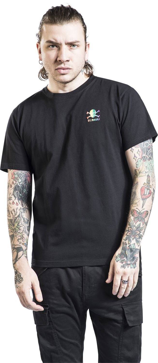 EMP "Rainbow Sublimation" T-Shirt schwarz von FC St. Pauli zollfrei