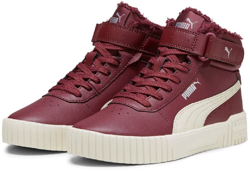 EMP "Carina 2.0 Mid WTR Jr" Kinder Sneaker dunkelrot von Puma