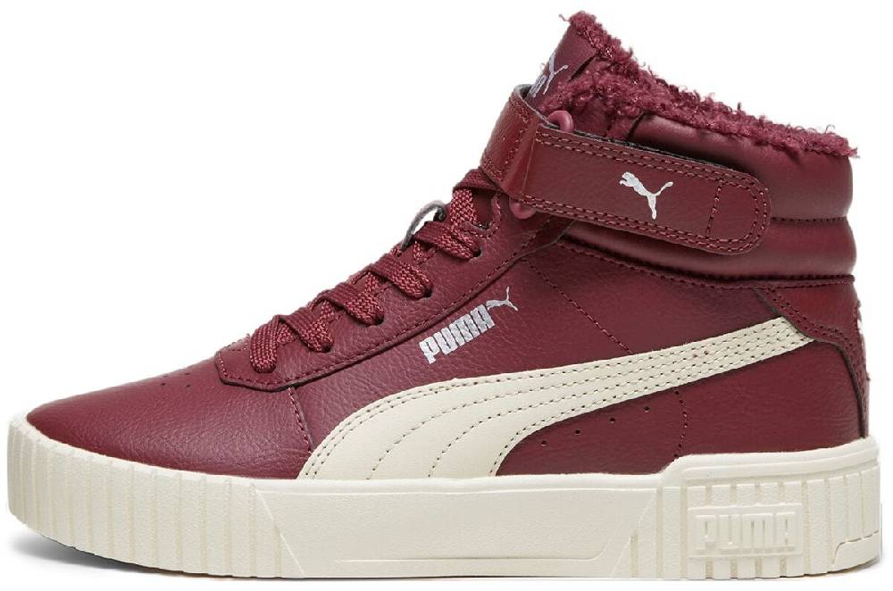 EMP "Carina 2.0 Mid WTR Jr" Kinder Sneaker dunkelrot von Puma Auslauf