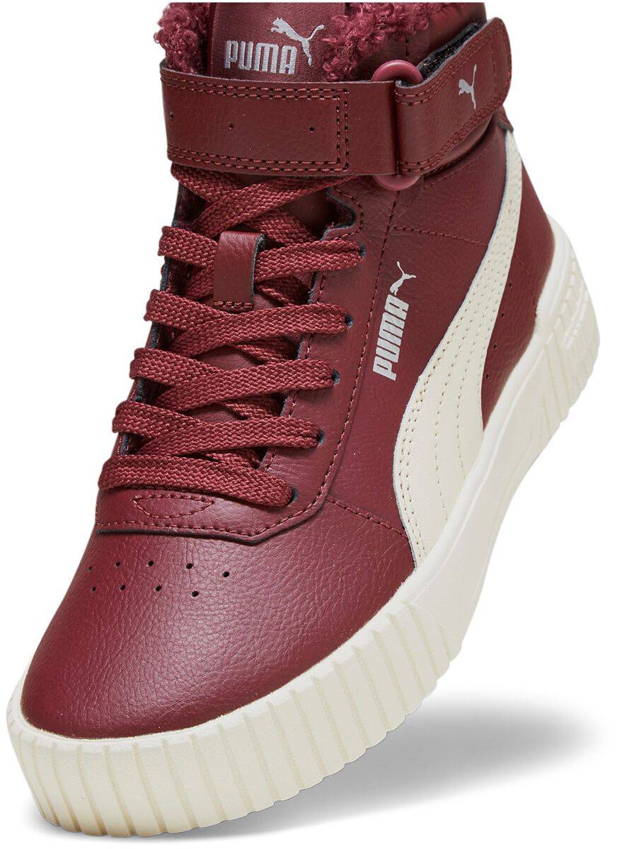 EMP "Carina 2.0 Mid WTR Jr" Kinder Sneaker dunkelrot von Puma Auslauf