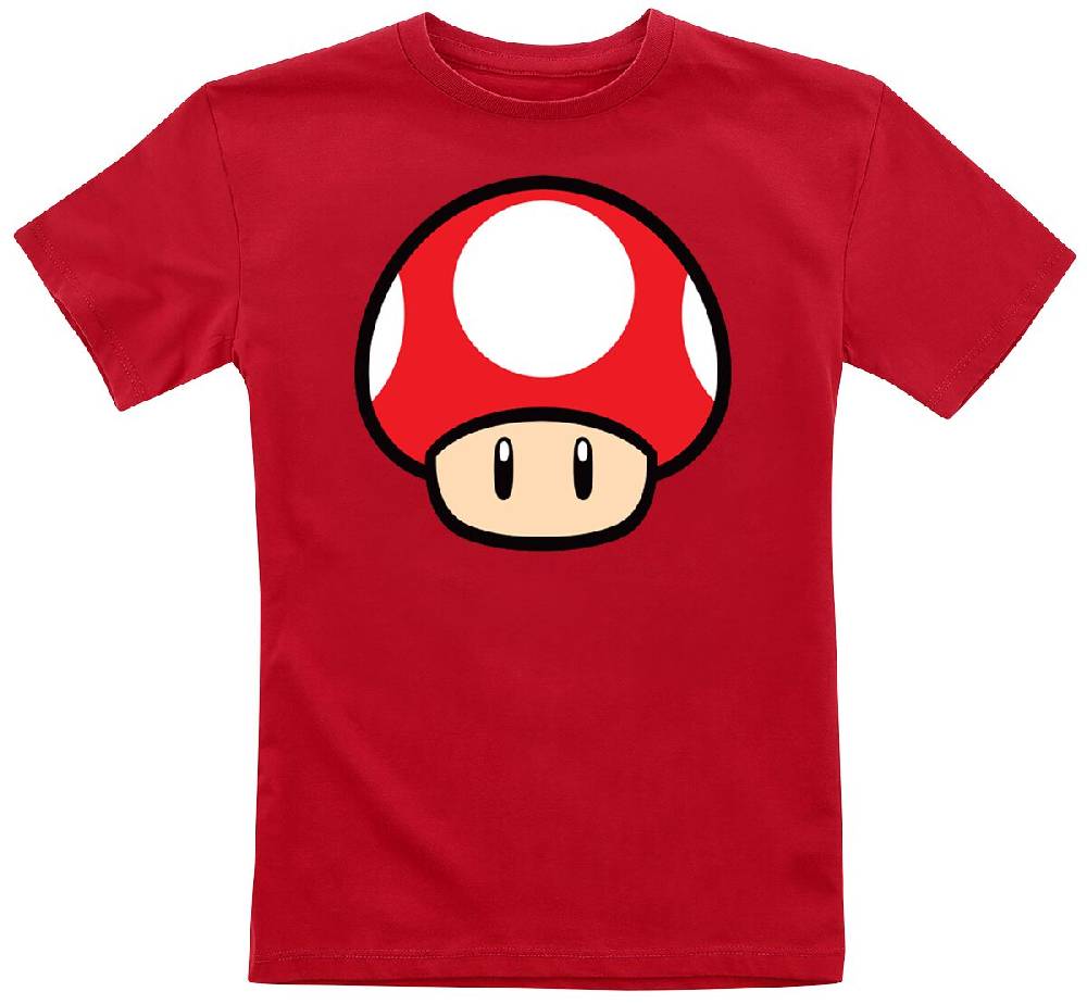 EMP "Kids - Pilz" T-Shirt rot von Super Mario