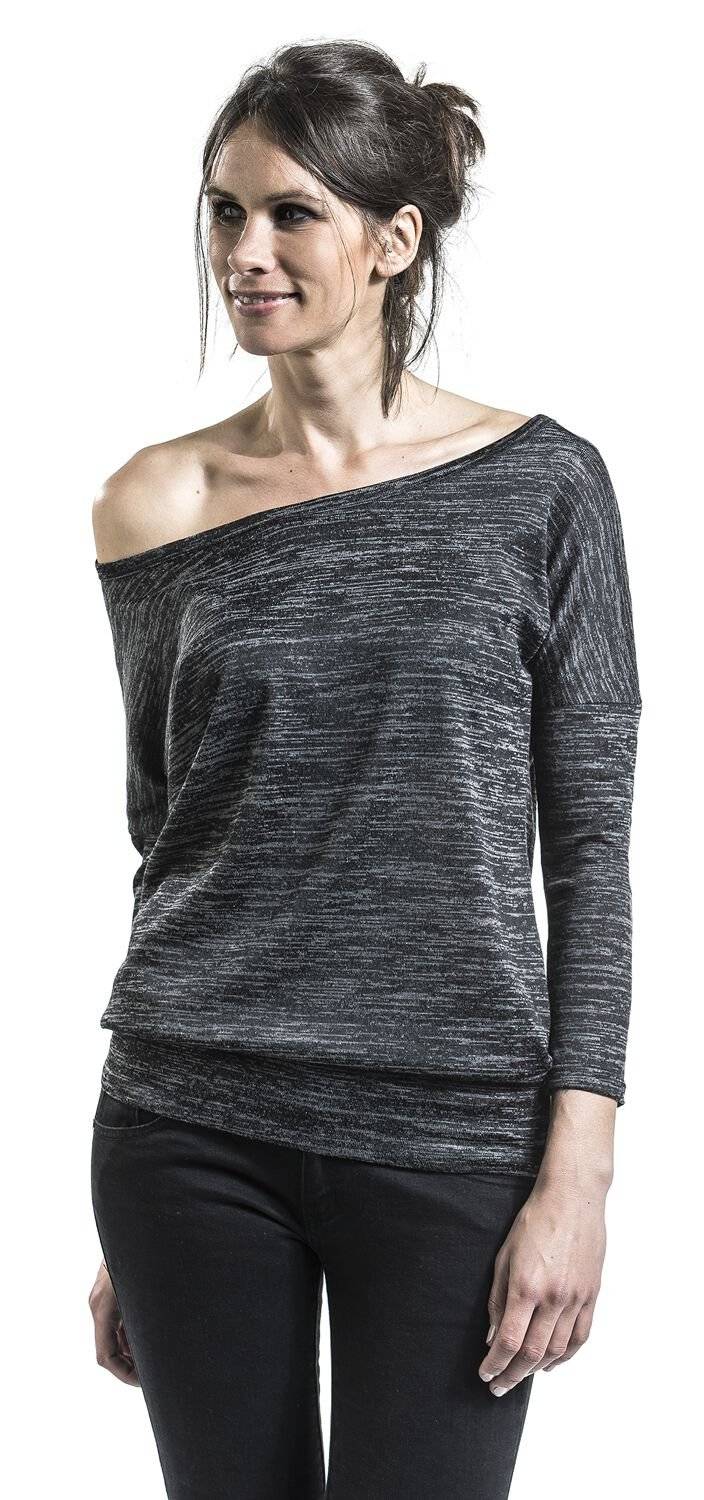 EMP Langarmshirt schwarz/grau von RED by EMP Weihnachtsangebot