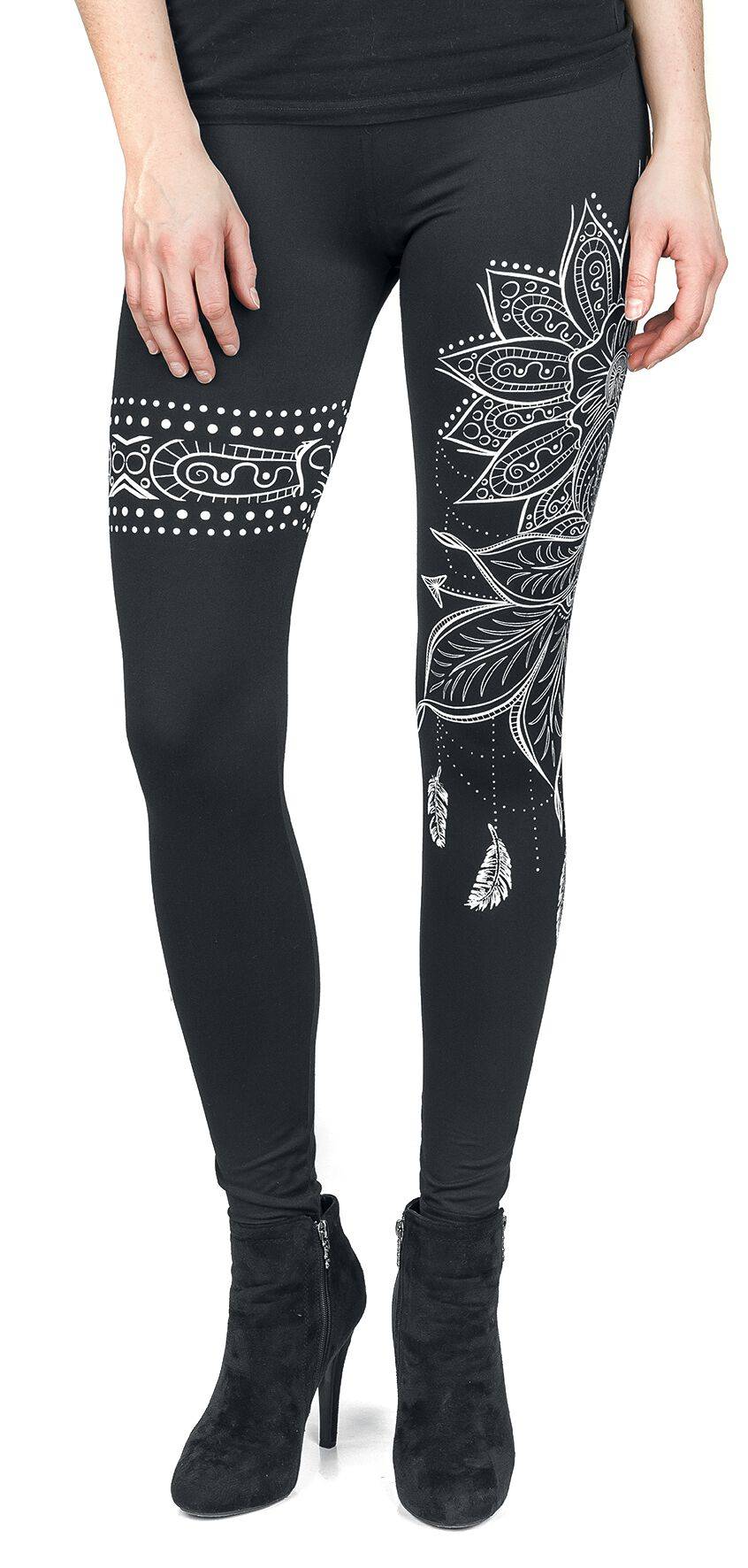 EMP Leggings schwarz von Gothicana by EMP Osterangebot