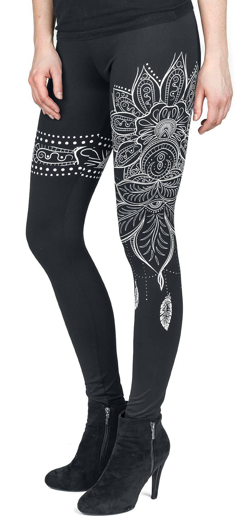 EMP Leggings schwarz von Gothicana by EMP Osterangebot