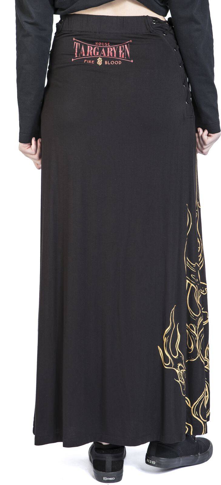 EMP "House Targaryen" Langer Rock schwarz von Game Of Thrones Neueste Mode