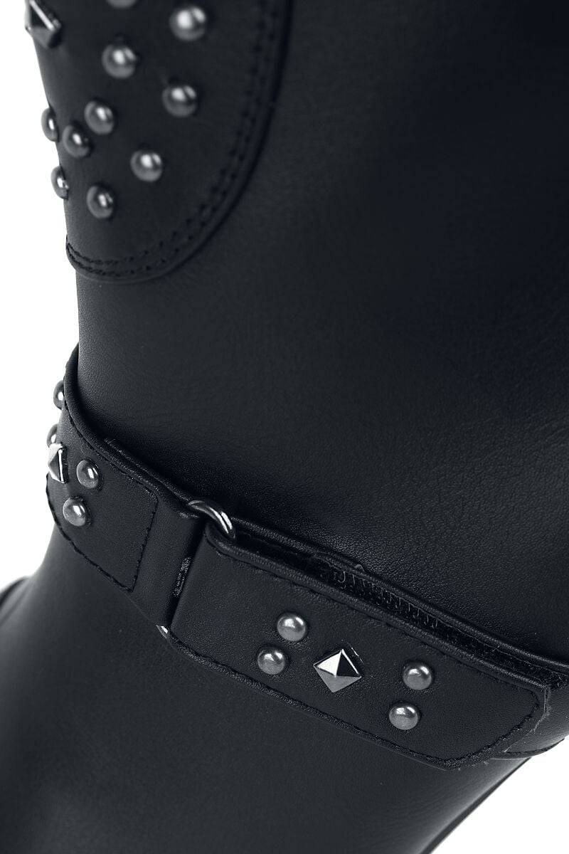 EMP Stiefel schwarz von Rock Rebel by EMP VIP-Rabatte