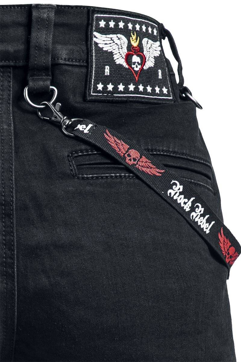 EMP Short schwarz von Rock Rebel by EMP Wochenangebot
